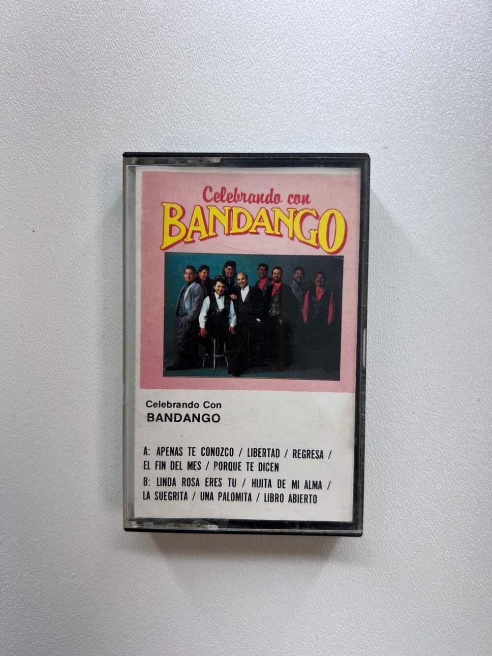 Vintage Bandango Celebrando Con Bandango Cassette Tape Tejano CBS Discos 1990